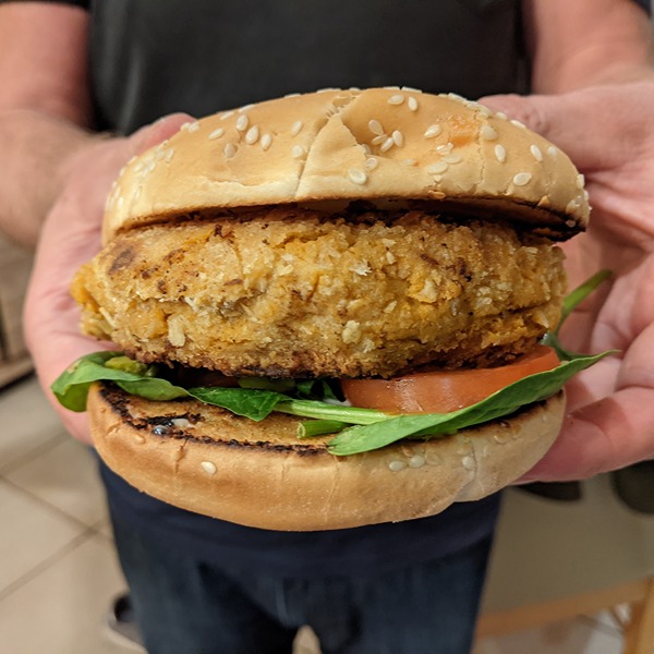 plant based burger