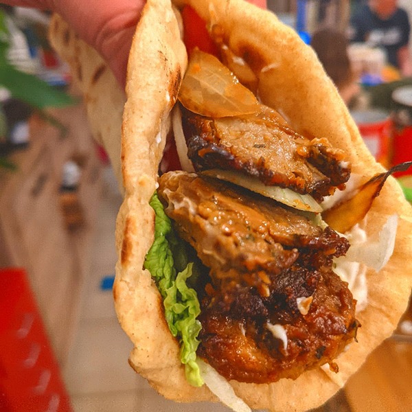 mushroom kebab