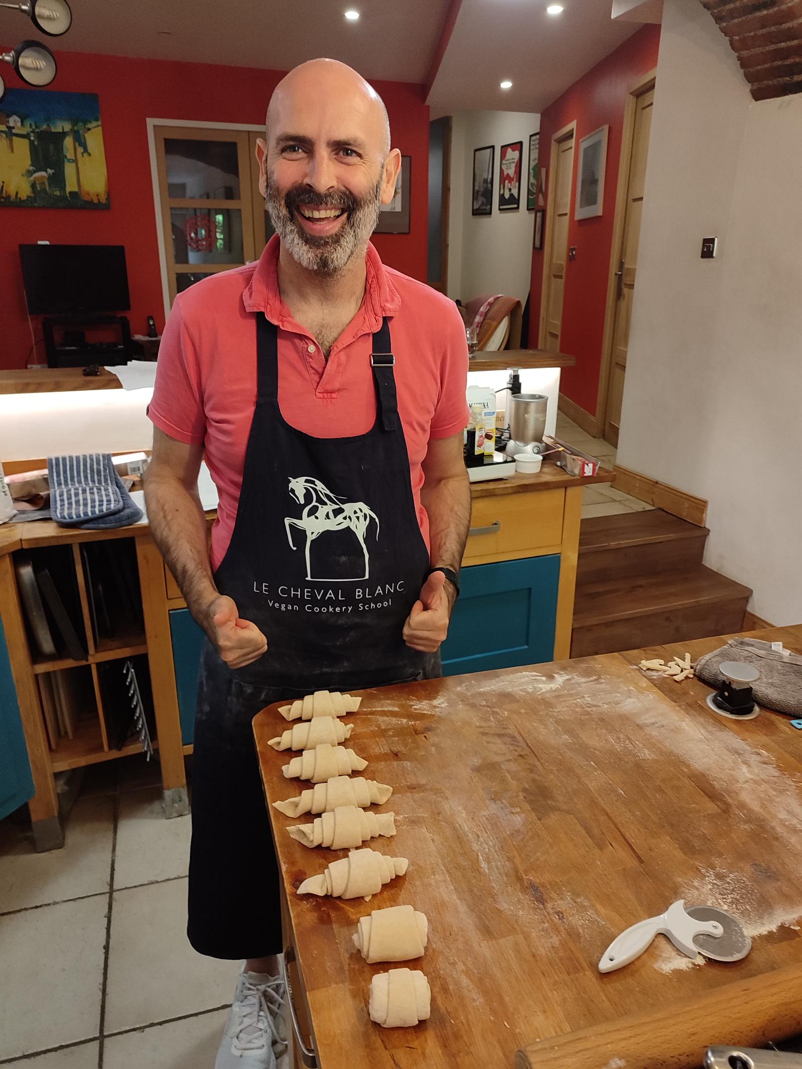 vegan croissant dough